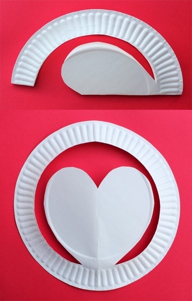 DIY Heart Plate DIY Heart Plate
