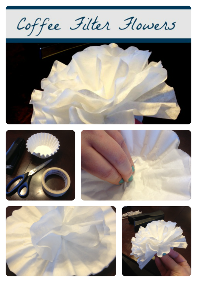 Coffee Filter Flowers Coffee Filter Flowers