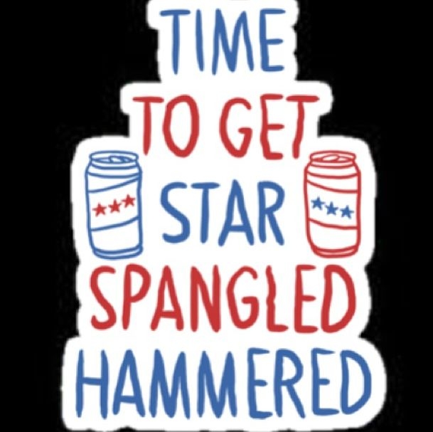 Star Spangled Hammered Star Spangled Hammered