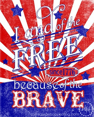 Land of the free, because of the brave Land of the free, because of the brave