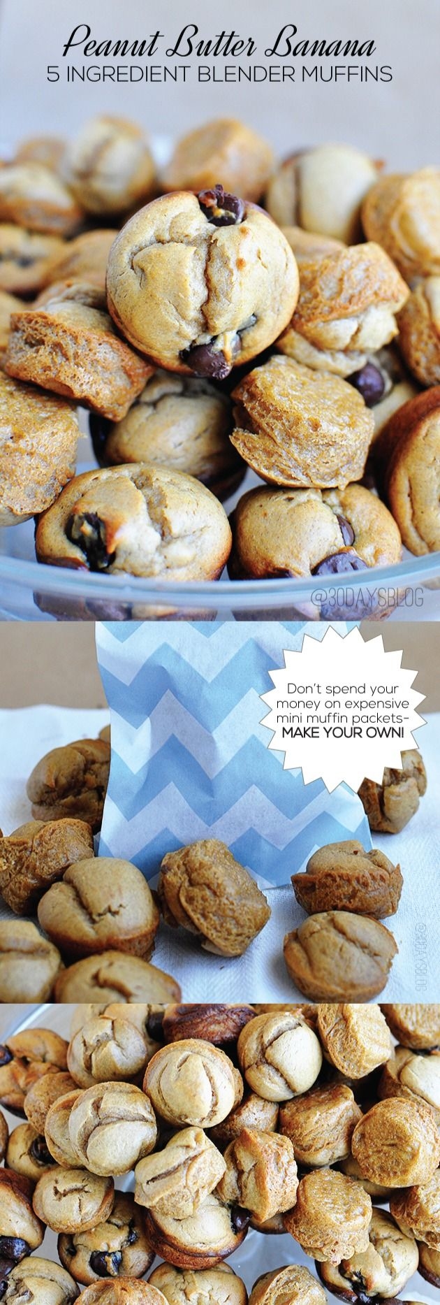 Banana Peanut butter Muffins