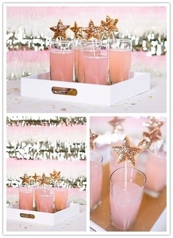 Glittery stars wedding decor Glittery stars wedding decor