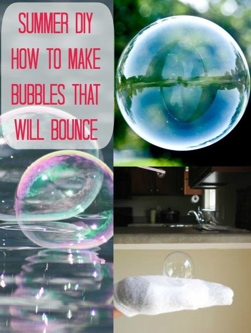 DIY Summer Bouncing Bubbles DIY Summer Bouncing Bubbles