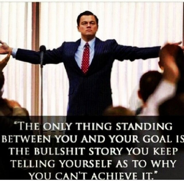 the Only Thing Standing Between You and Your Goal the Only Thing Standing Between You and Your Goal