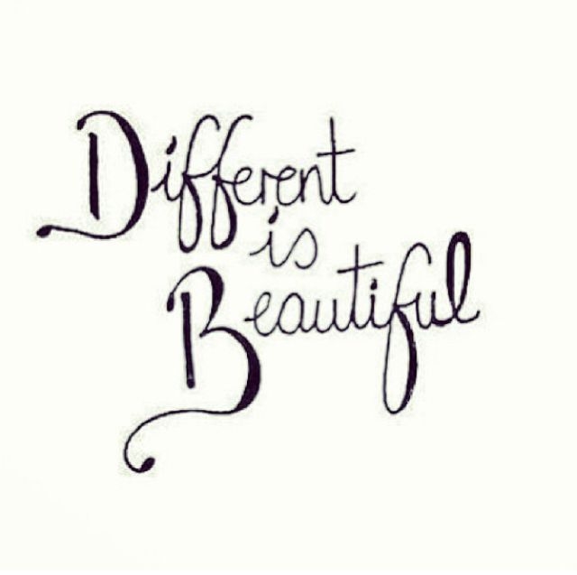 Different Is Beautiful