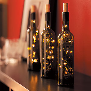 Wine bottle lights Wine bottle lights