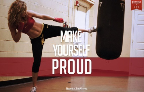 Make yourself proud Make yourself proud