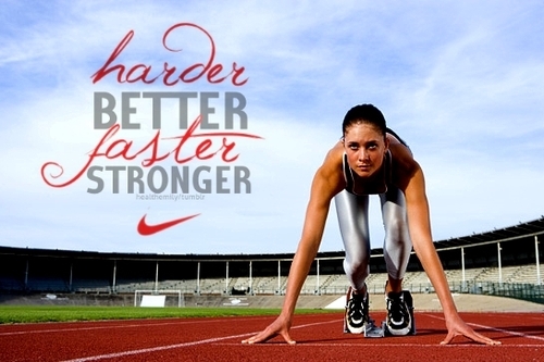 Harder better faster stronger Harder better faster stronger