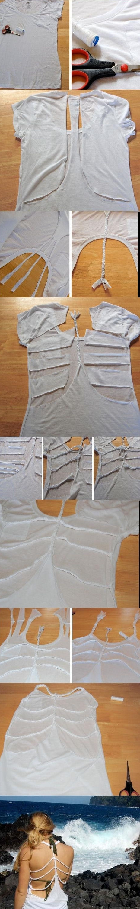 DIY Strap Back Tank DIY Strap Back Tank