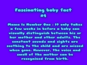 Fascinating baby facts Fascinating baby facts