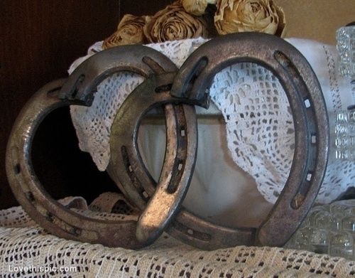 Heart shaped horseshoes