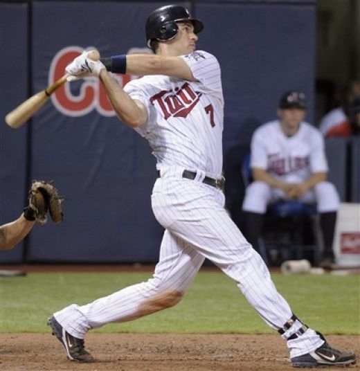 Joe Mauer has One pretty swing 