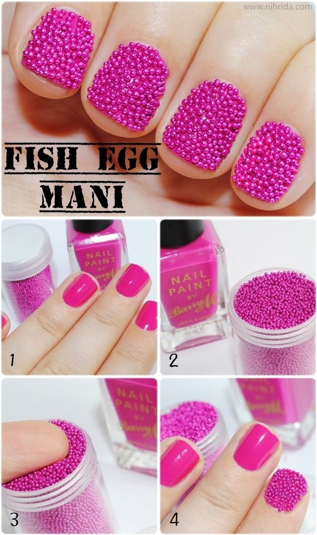 DIY Fish Egg Manicure DIY Fish Egg Manicure