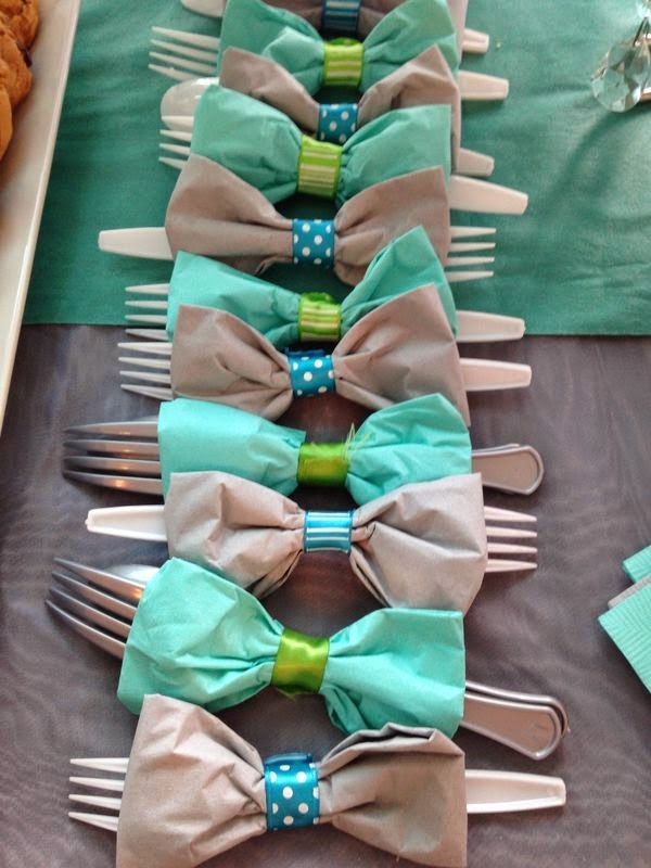 Bow Tie Table Setting