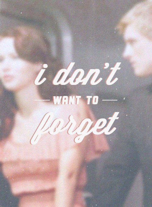 I dont want to forget I dont want to forget