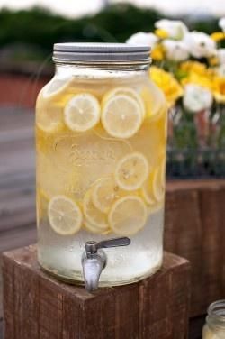 Lemon water