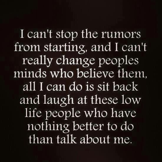 the rumors