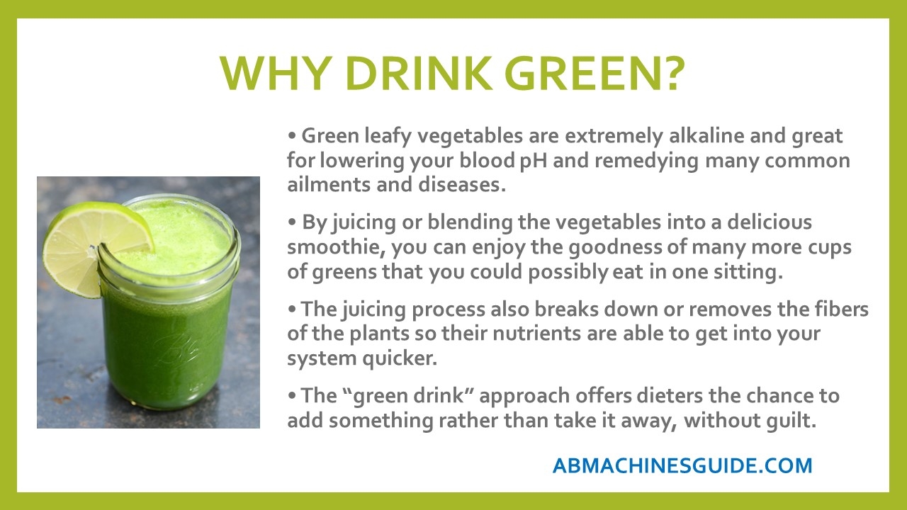 Why Drink Green