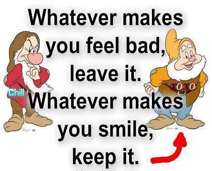 Whatever makes you feel bad Whatever makes you feel bad