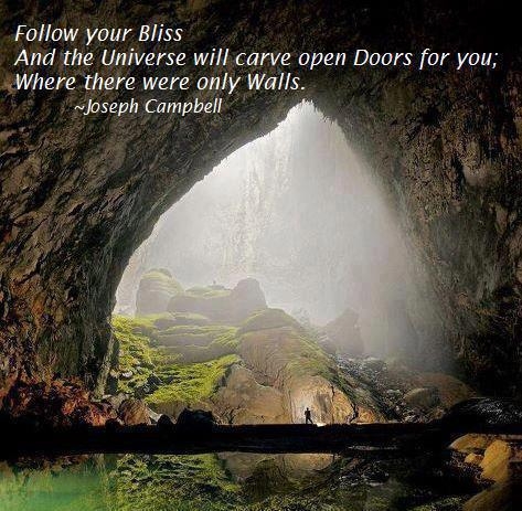 Follow your bliss Follow your bliss