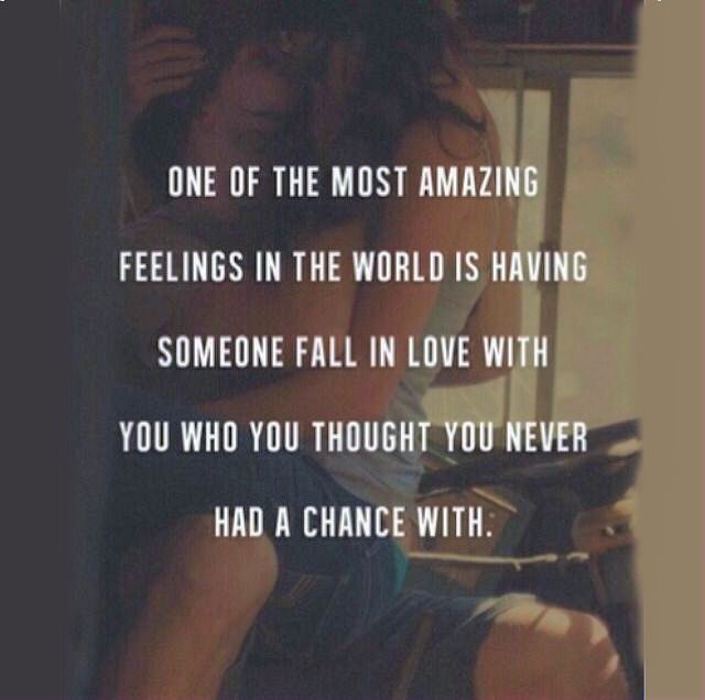 One of the Most Amazing Feelings