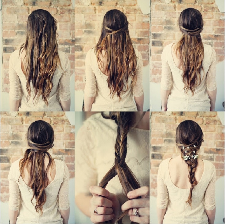 Flower braid Flower braid