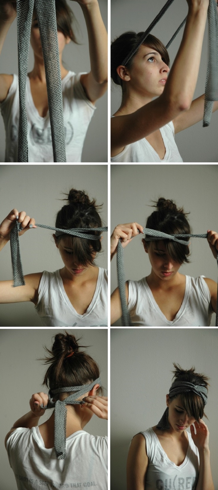 Criss cross headband