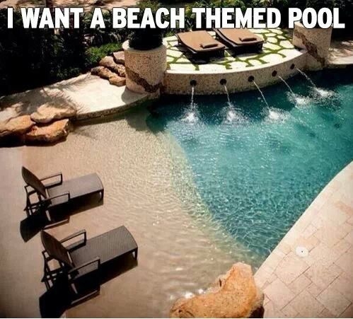 Beach Themes Pool