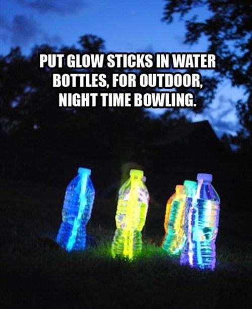 DIY Glow Stick Bottles
