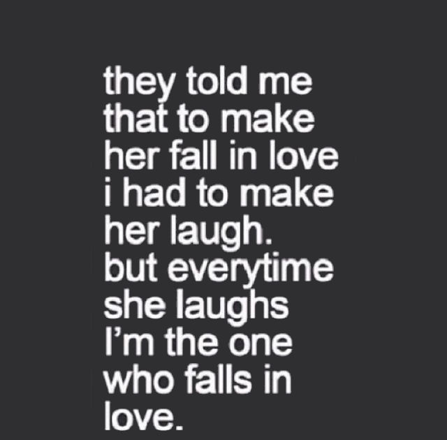 Im the One Who Falls In Love
