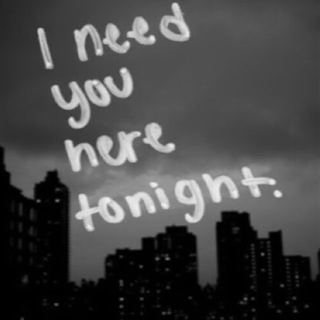 I Need You Here