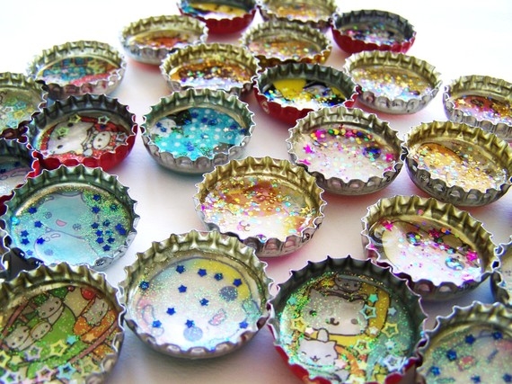 Kawaii Bottle Caps