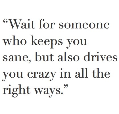 Wait for someone who