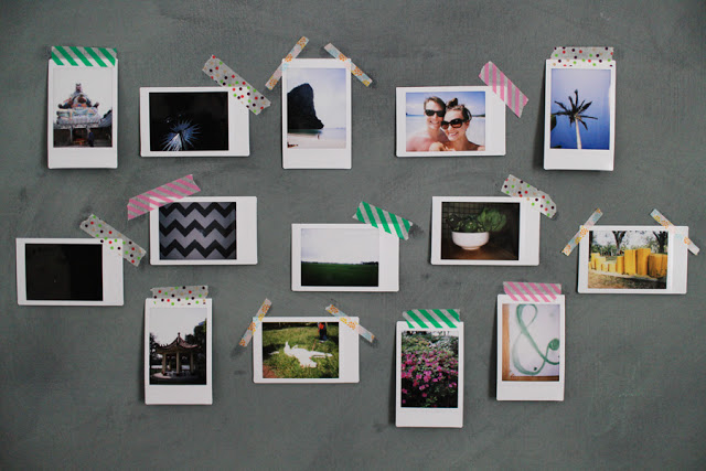 DIY Photo Wall Display