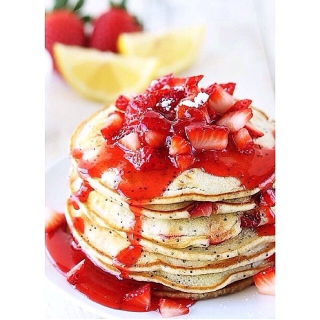 Strawberry Pancakes