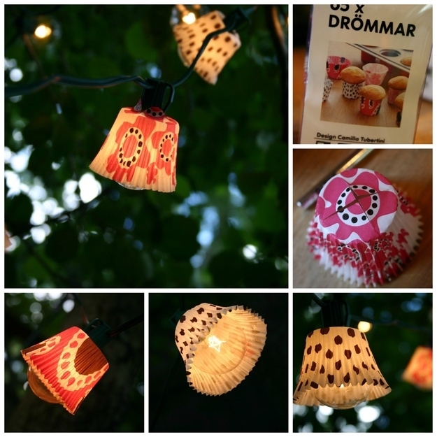 DIY Cupcake Lights DIY Cupcake Lights