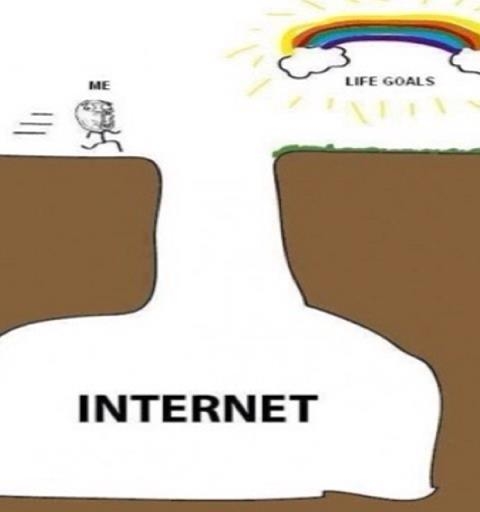 Internet woes and life goals Internet woes and life goals