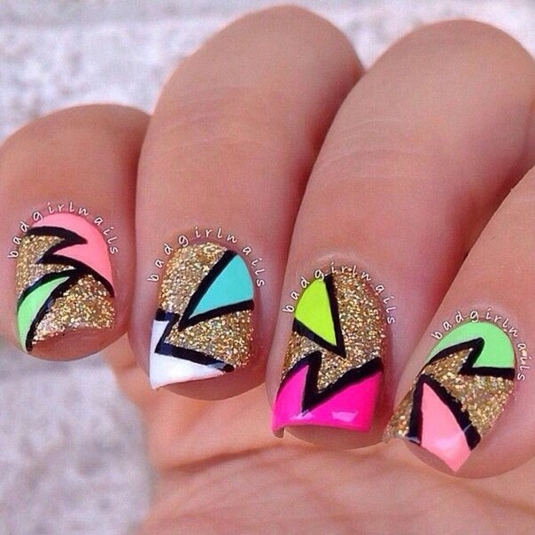 Colorful Summer Nails