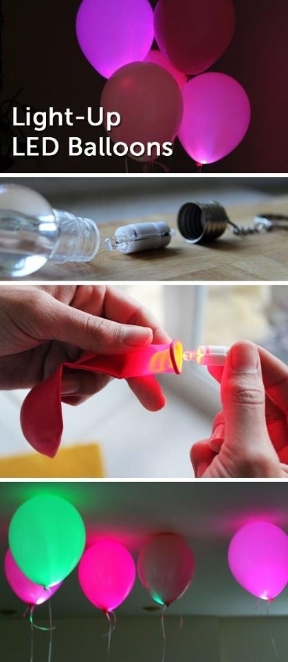 DIY LED Light Up Balloons