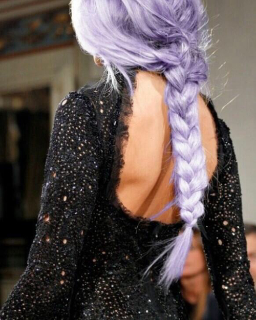 Lavender braid