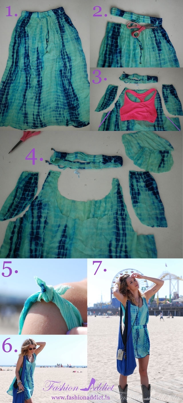 No Sew DIY Slip Dress