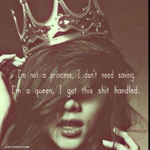 I'm not princess...