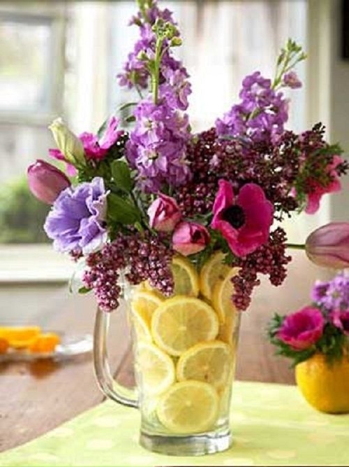 Lemon floral bouquet Lemon floral bouquet