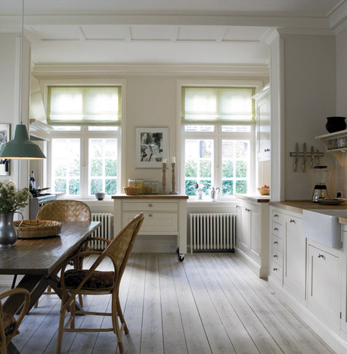 Clean country kitchen