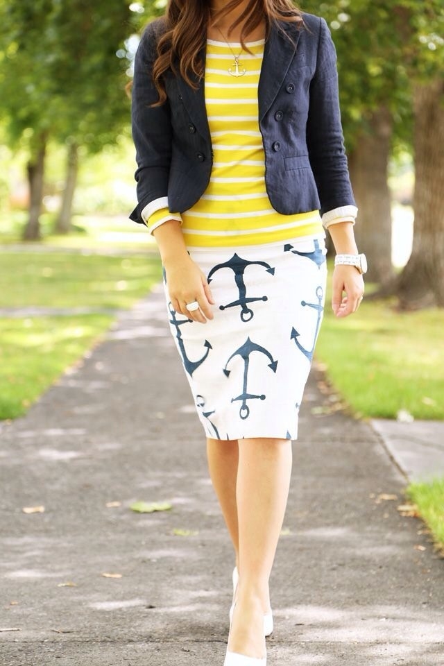 Stripes and anchors