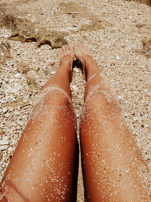 Sandy legs