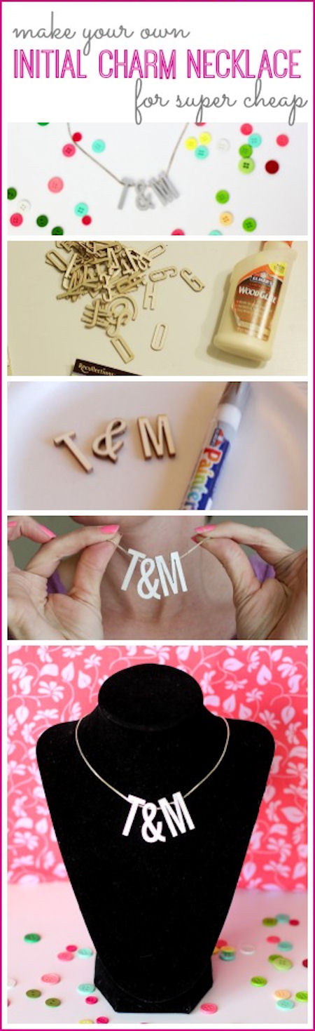 DIY Charm necklace