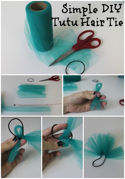 Simple DIY Tutu Hair Tie Simple DIY Tutu Hair Tie