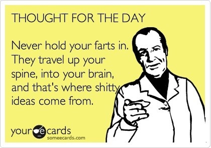 Thought of the day Thought of the day