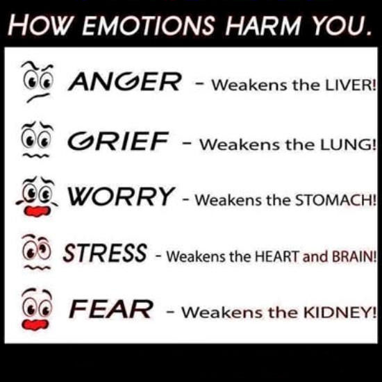 How emotions harm you